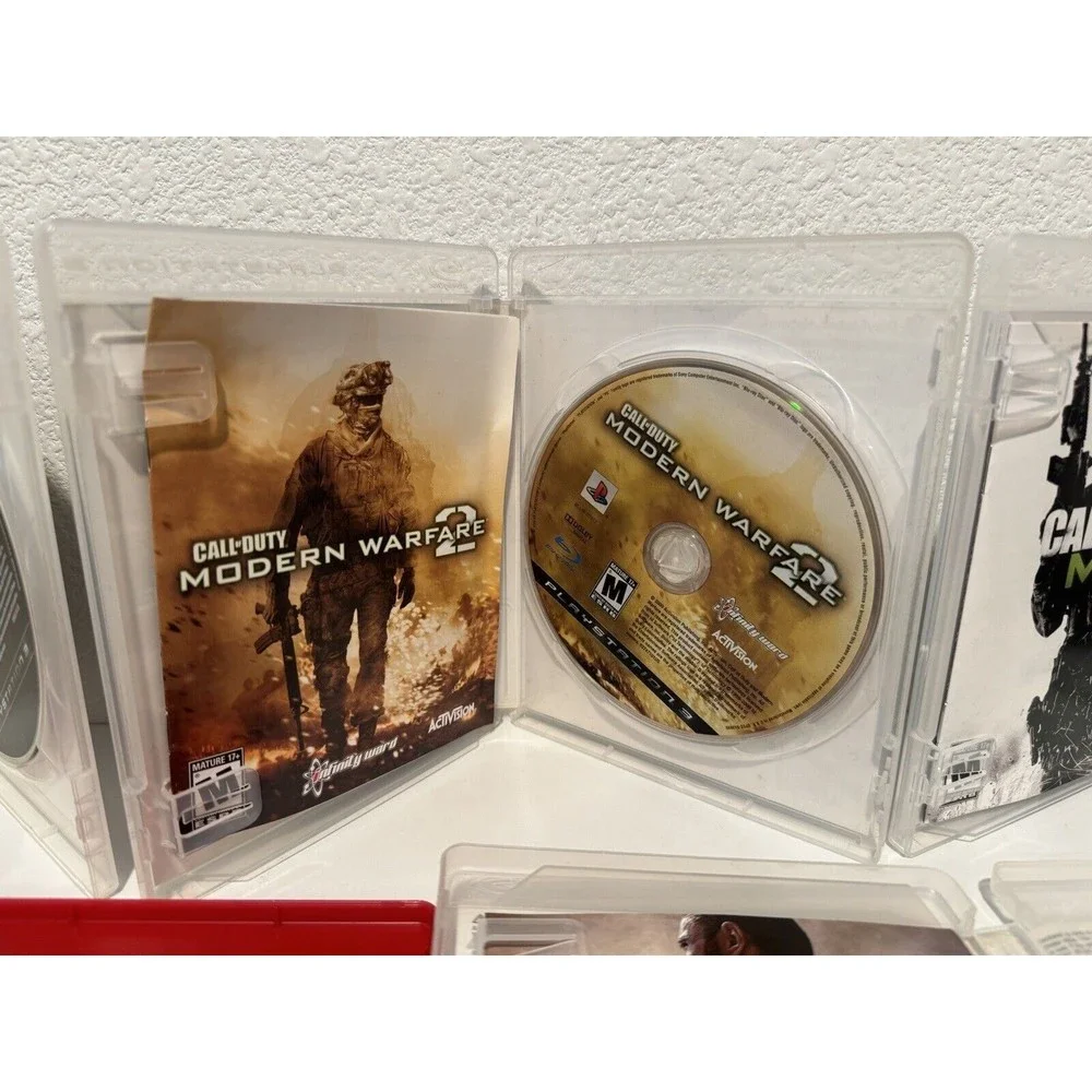 Call Of Duty PS3 Game Lot x8 Black Ops 1 2 Modern Advanced Warfare 2 3 4 Ghosts